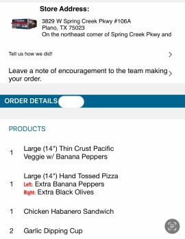 Domino's Pizza, West Spring Creek Parkway, Plano, TX, USA photo #1