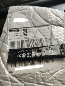 Item I did order. GINSENG MACA COFFE photo #1