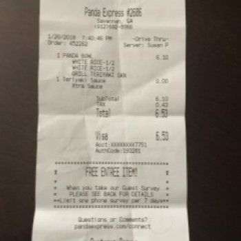 Panda Express, Mall Boulevard, Savannah, GA, United States photo #1