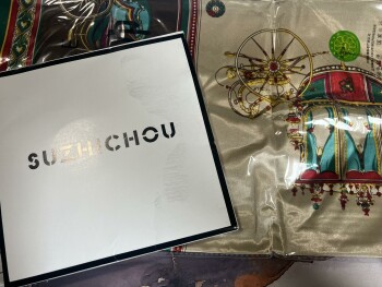 Consumer Safety Report SCAM! Aylen Amador I placed an order for 2 - Triple Monitors for Laptops and received a scarf.  Now... photo #3