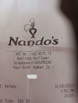 Nando's Basildon - Mayflower Retail Park, Gardiners Link, Basildon, UK photo #1