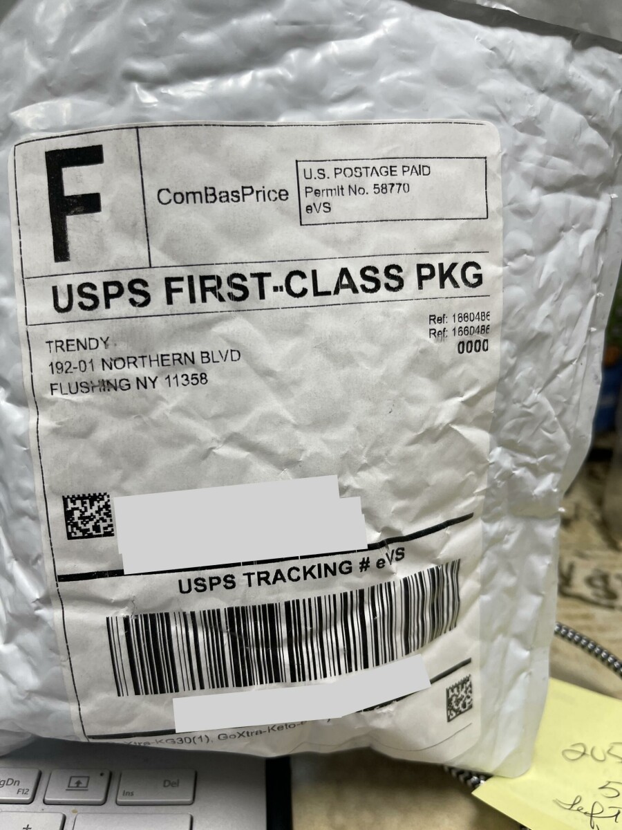 I received a package. I have sent letter to package address, and I have emailed them to stop