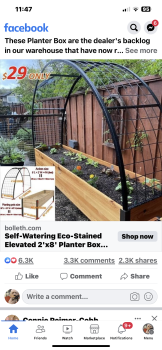 Did not receive what order got seed packets instead they kept my $69 photo #1