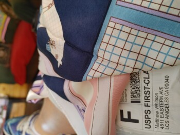 Teceived a scarf with horses on it from Matthew Whitson photo #1