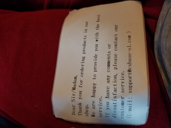 Verbrauchersicherheitsbericht Package from Carrie Bonkiewicz I received a package that I did not ordered. It included some sort of... Foto #1