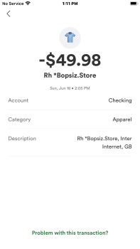 I had paid for a tool box for my garage on Sunday June 18 at 2:05 and paid $49.98 and have never received it photo #1