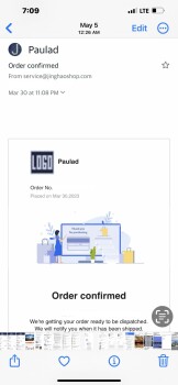 Informe de seguridad del consumidor I never recived my order I ordered on may 30th a swimsuit ,shirts and sandals and NEVER received the... foto #2