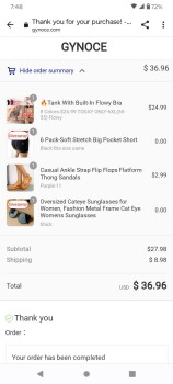 Consumer Safety Report Totally NOT what I ordered I ordered from a site on Facebook. Thought it was legit. Was charged arou... photo #3