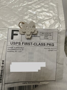 Non ordered charm from Carrie Bonkiewicz photo #1