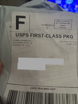 消费者安全报告 Unordered package I received a package from this Carrier Bonkiewicz from Quuens, NY i opened it and... 照片 #2