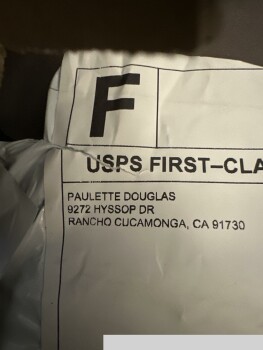 Consumer Safety Report Receipt of ring that I didn't order from Paulette Douglas Same as others...recvd package I did not o... photo #2