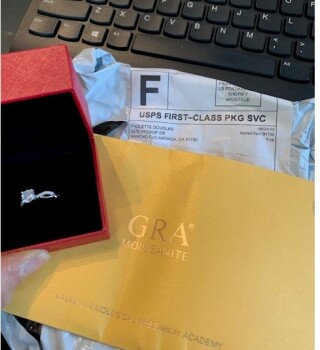 Received a ring in mail; never ordered; came from the same address as others have stated photo #1