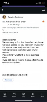 Consumer Safety Report Scam alert Ordered 2 pairs of shoes over 2 months ago never got them then they said they would refun... photo #2