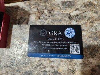 Consumer Safety Report A ring from GRA Moissanite.  I did not order. I did not order this ring from GRA Moissanite.  It cam... photo #5