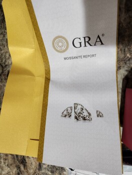 Consumer Safety Report A ring from GRA Moissanite.  I did not order. I did not order this ring from GRA Moissanite.  It cam... photo #3