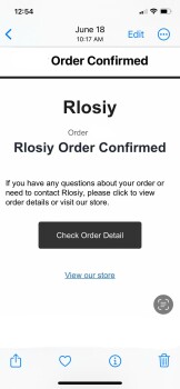 I ordered an item for $22.05 on June 20th. Never received a confirmation email. I still have not received my product. photo #1