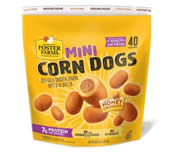 Retiro de alimentos Foster Farms Mini Chicken Corn Dog products - recalled due to possible spoilage The FSIS announced t... foto #1