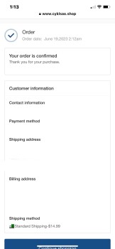 تقرير سلامة المستهلك SCAM - info@bhyukl.com Placed order from Bed,Bath and Beyond clearance warehouse on Facebook and the... صورة فوتوغرافية #3