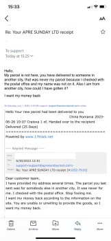 Consumer Safety Report Fraudulent business by support@apresundaymall.com I have purchased a console game for 49,99 dollars... photo #1