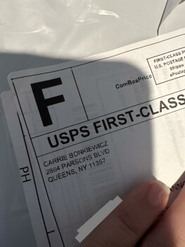 Scam package from Carrie Bonkieecz photo #1