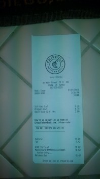 Chipotle Mexican Grill, Main Street, Vista, California, United States photo #1 Got Food Poisoning? Report it now Chipotle Mexican Grill, Main Street, Vista, California, United States, photo #1 Got Food Poisoning? Report it now