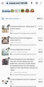 Consumer Safety Report BED, BATH & BEYOND SALE WEBSITE Info@bhyukli.com / suewat.com
I should have questioned the link. I... photo #2