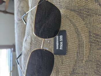 Sun glasses not ordered photo #1