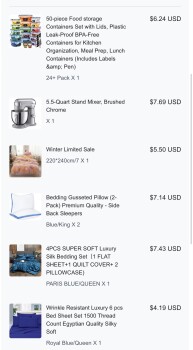 Consumer Safety Report Bed bath and beyond clearance - Service@trsoieg.shop Scam Ordered from ad they posted on FB.. They s... photo #1