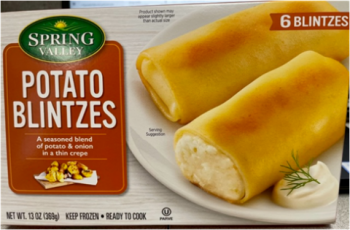 نذكر الطعام MilMar Food Group LLC Potato Blintzes - recalled due to undeclared milk MilMar Food Group LLC, of Go... صورة فوتوغرافية #2