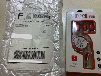 Received item I did not order photo #1