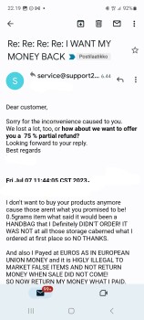 Consumer Safety Report I'm reporting a scam I ordered capinets to this yeager.store and they promised to home delivery and... photo #2