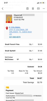 McDonald's, West Colonial Drive, Orlando, FL, USA 照片 #1