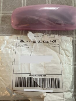 received glasses I never ordered foto #1