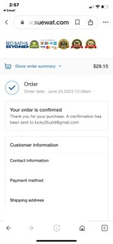 Ordered items not received no email response photo #1