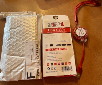 I received a package from EB/shipping صورة فوتوغرافية #1
