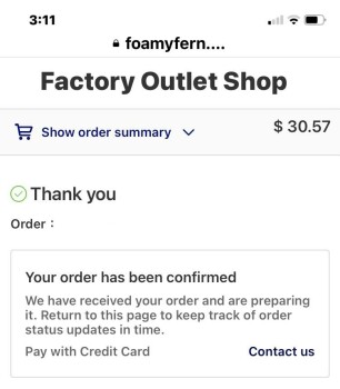 Lounge chair ordered on FB and never received photo #1