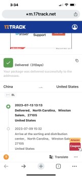 Consumer Safety Report Unordered package from Carrie - SCAM Carrie Bonkiewwics from 2864 Parsons Blvd Queens, NY 11357 sent... photo #14