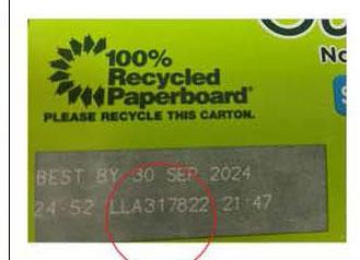 نذكر الطعام Outshine No Sugar Added Strawberry Fruit Bars - recalled due to allergens Dreyer’s Grand Ice Cream,... صورة فوتوغرافية #2