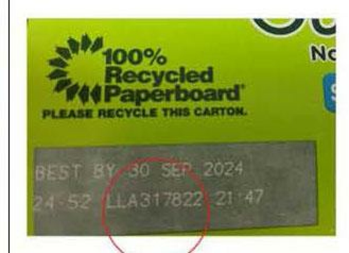 Outshine No Sugar Added Strawberry Fruit Bars recalled due to