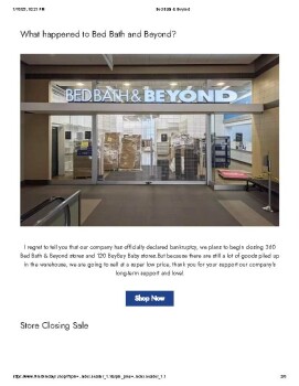 Consumer Safety Report furnituredays.shop I ordered from this as being B,B,&B and there is no communication on these. There... photo #1