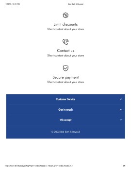 Consumer Safety Report furnituredays.shop I ordered from this as being B,B,&B and there is no communication on these. There... photo #6