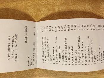 Olive Garden Italian Restaurant, 5th Avenue South, Naples, FL, United States صورة فوتوغرافية #1