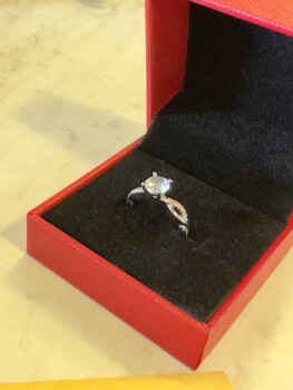 Informe de seguridad del consumidor Unordered Package I just received an engagement style ring that I did not order from Logistic YITWLK... foto #1