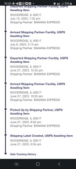 Informe de seguridad del consumidor Scam Package from Jane Received an unordered harmonica in the mail a few days ago, no idea why

Af... foto #2