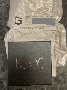 A ring in a Kay jewelers box today photo #1