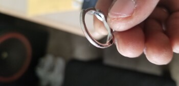 Ring turning colors photo #1