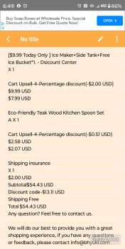 Consumer Safety Report I am reporting a scam that took money They take the order, send a confirmation email and take the mo... photo #1