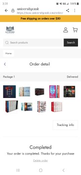 Consumer Safety Report Universitycask Scam I ordered some books from this site and spent almost $50 and got a email saying... photo #1