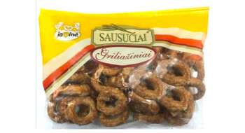 Reclame de Alimentos Jaine Sausuciai Griliaziniai (Mini Wheat Bagels with Nuts) - recalled due to Allergen The FSAI annou... foto #1