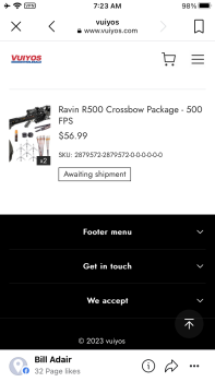 Consumer Safety Report Fraudulent Facebook sellers from China. Never received my orders for 5 crossbows and 1 earbud photo #2